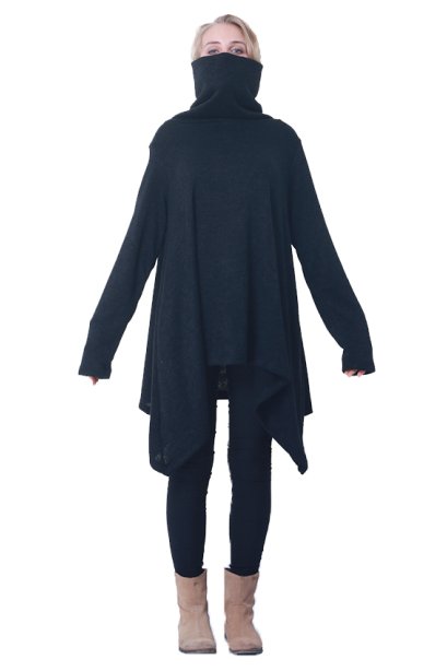 Fall-Winter Women&#039;s Knit Sweater Turtleneck / Long Sleeve Top