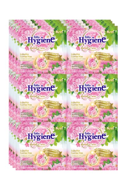 Hygiene ปรับผ้านุ่ม กลิ่นซันไรส์ 1 แพ็ค 24 ซอง