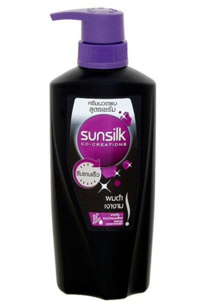 sunsilk ครีมนวดผม สูตรผมดำเงางาม