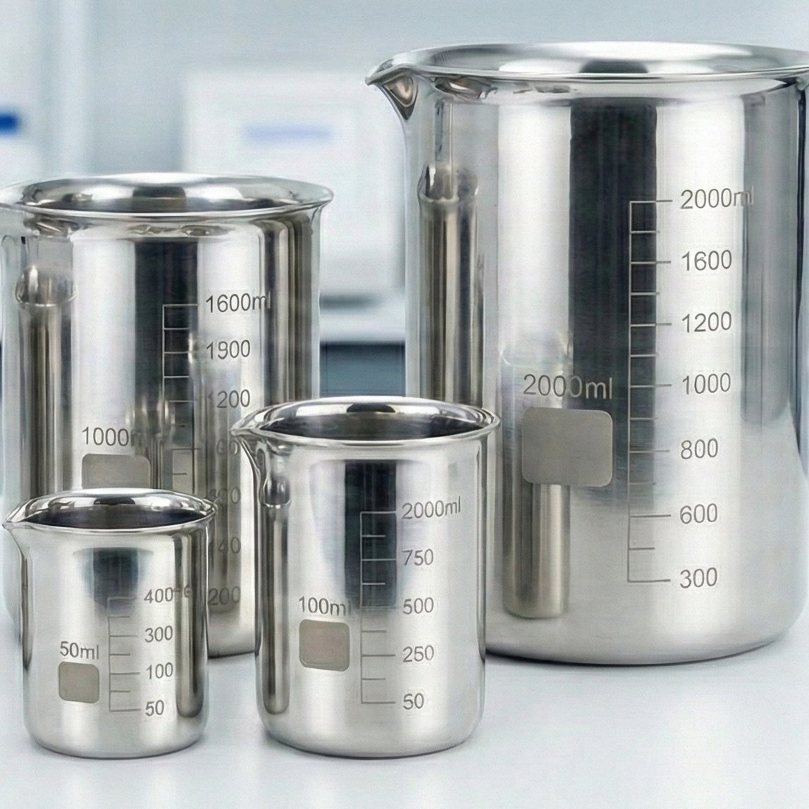 beaker stainless beaker stainless