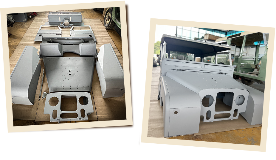 Land Rover Series 1-2-3 Full-Body Reproduction Available