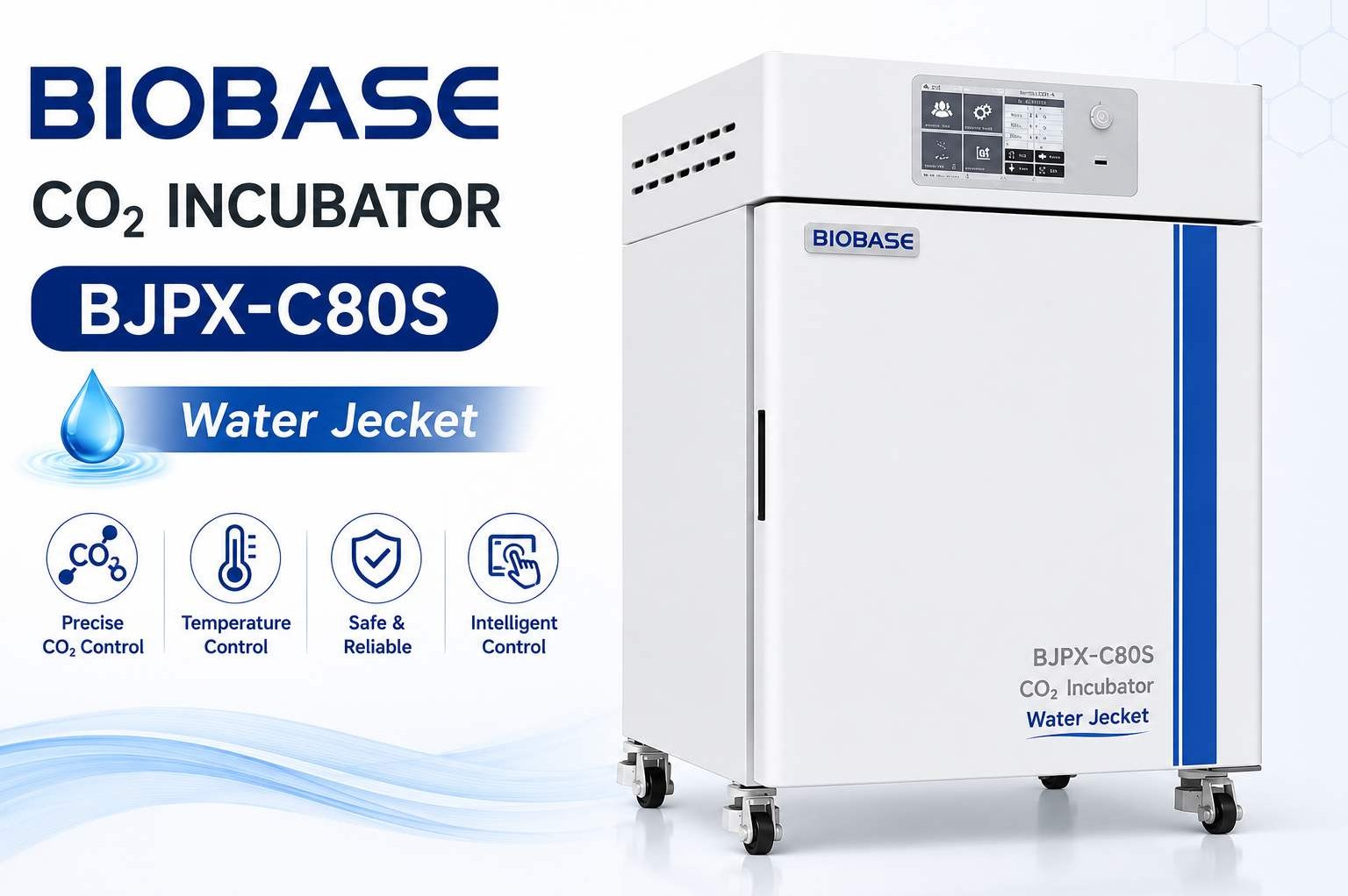 BIOBASE BJPX-C80S CO2 Incubator 80 ลิตร