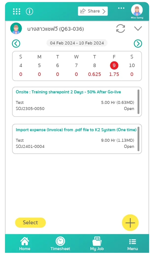 Timesheet Management 1 Timesheet Management 1