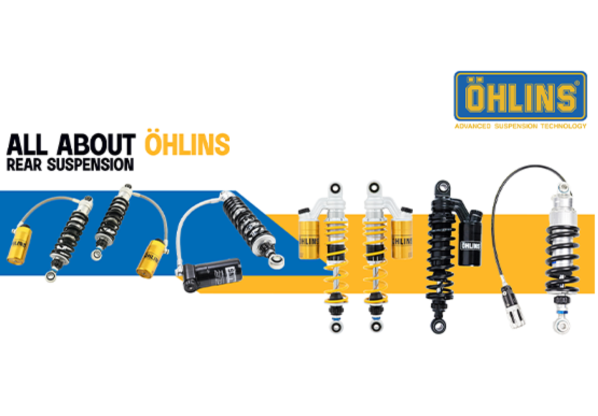 Ohlins Racing Banner OHLINS HARLEY DAVIDSON THAILAND