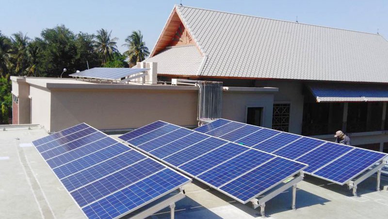ปลากาญจน์รีสอร์ท, กาญจนบุรี 10.37 kWp 3 Phase Commercial Solar Rooftop at Plakan Resort, Kanchanaburi ปลากาญจน์รีสอร์ท, กาญจนบุรี 10.37 kWp 3 Phase Commercial Solar Rooftop at Plakan Resort, Kanchanaburi