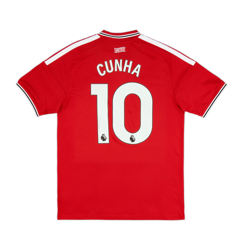 Manchester United 26/27 Home Replica Jersey Cunha