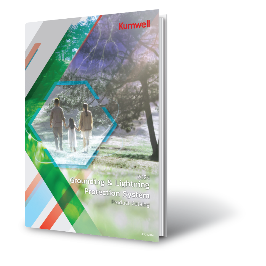 Catalog Kumwell ผลิตภัณฑ์สำหรับระบบป้องกันฟ้าผ่า/ต่อลงดิน/เสิร์จ