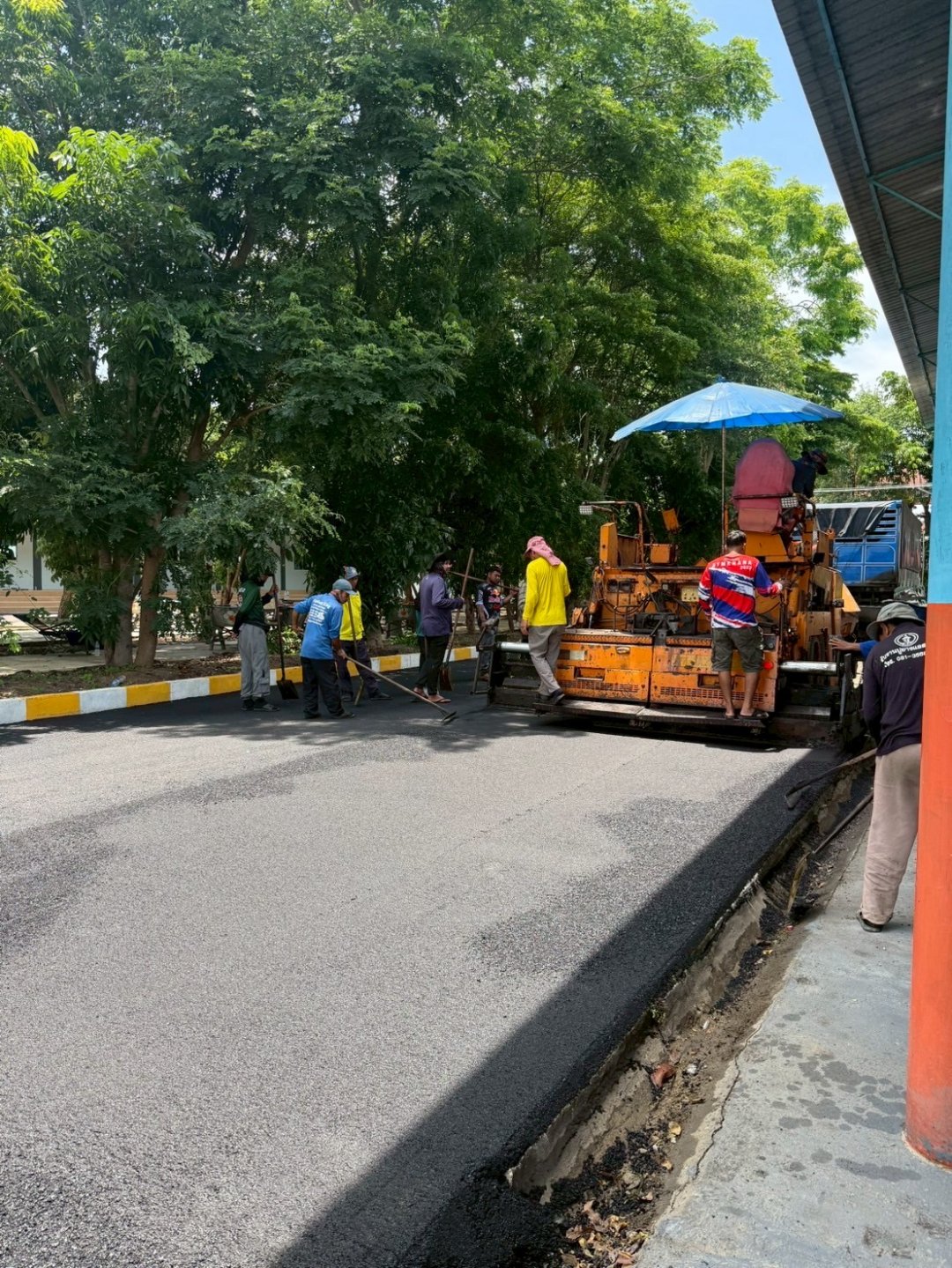 งานลาดยางมะตอย รูปที่ 7