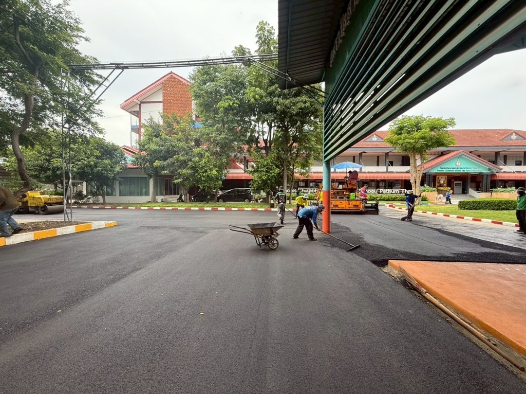 งานลาดยางมะตอย รูปที่ 9