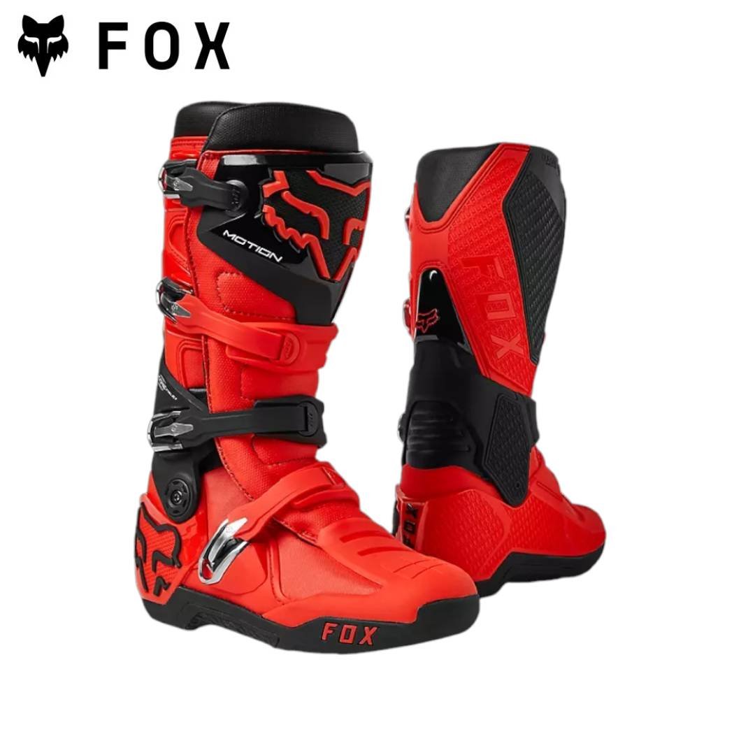 FOX MOTION BOOT FLUORESCENT RED