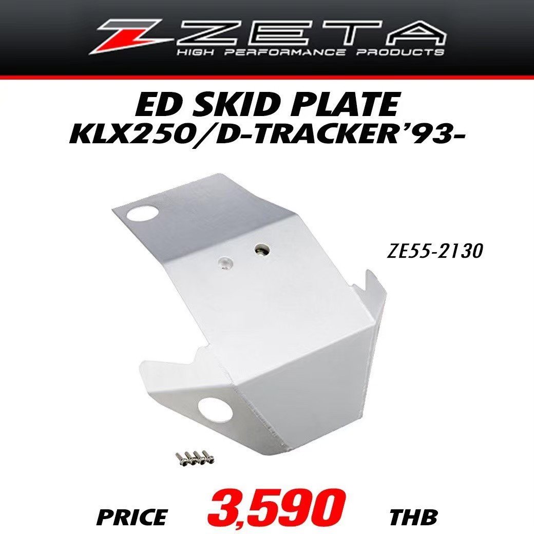 ZETA ED SKID PLATE KLX250/DTRACKER' 93