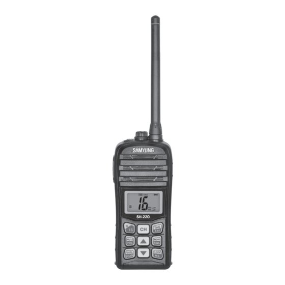 Jual HT Samyung | SH-220 VHF Marine | Garansi 1 Tahun
