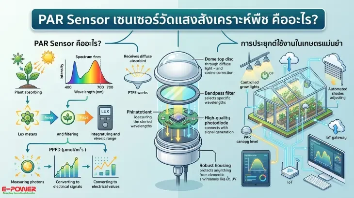 PAR Sensor: What is it? The Role of PPFD in Smart Farming