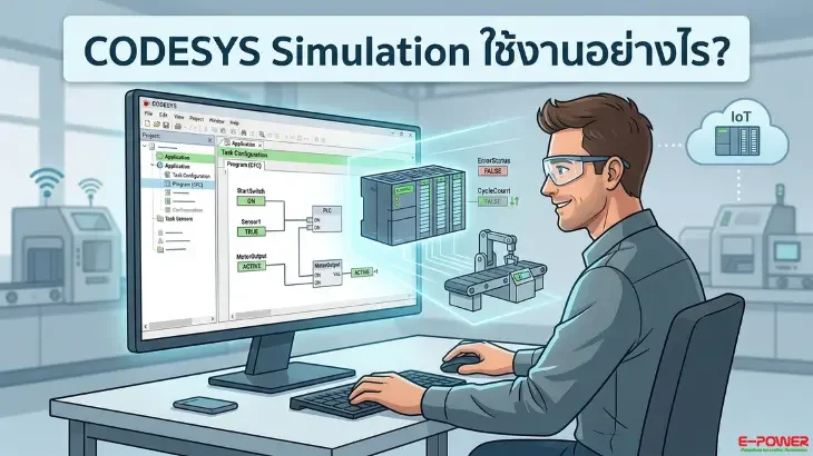 Cod Simulator CODESYS Simulation Tutorial: How to Create POU & Test PLC