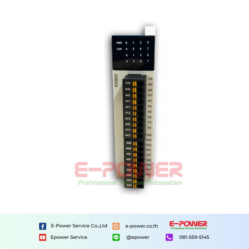 Card-type PLC Analog I/O Modules