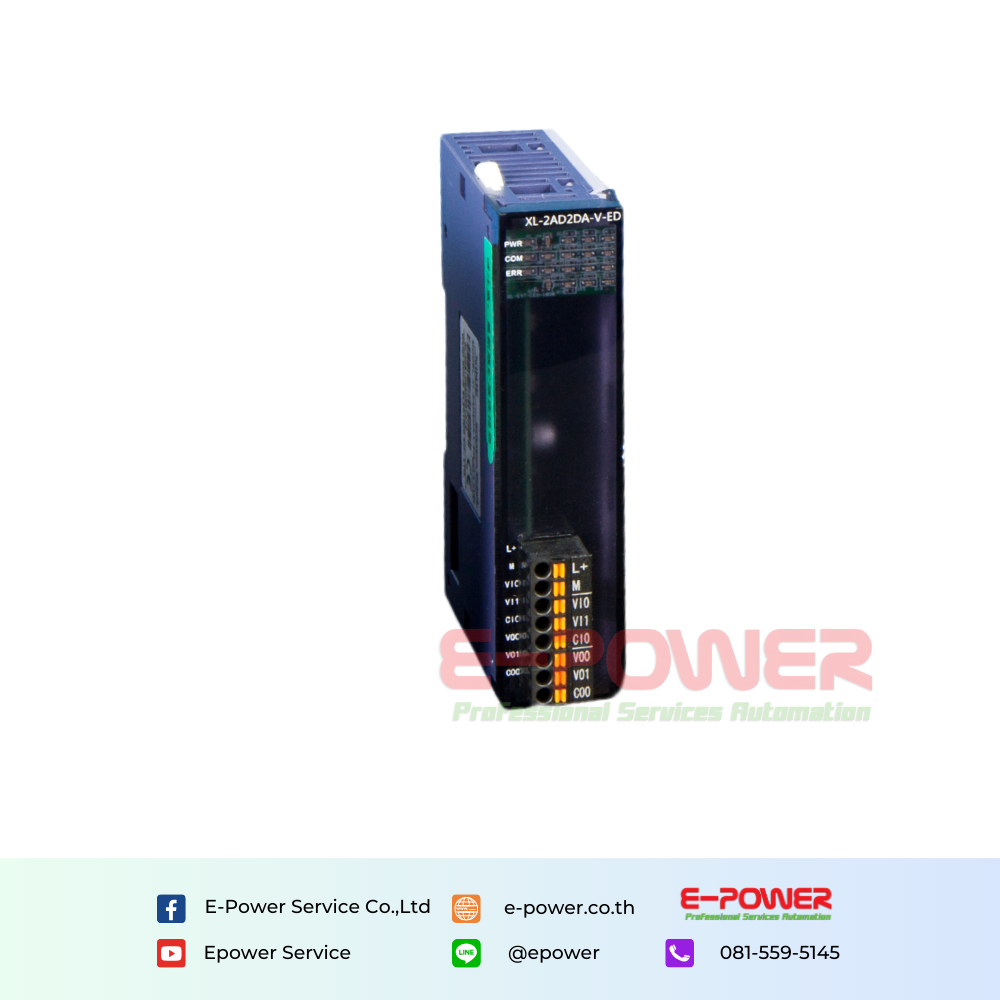 Expanded Module Meaning Analog and temperature expansion ED module XLseries