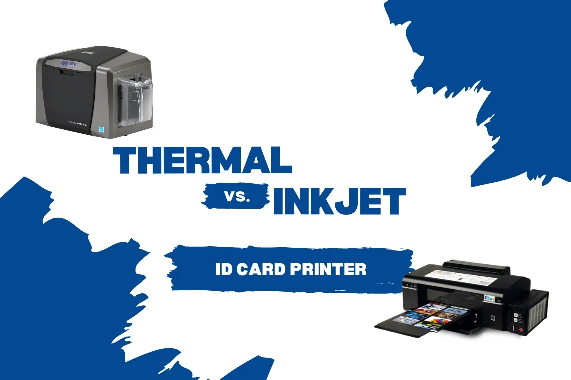 เครื่องพิมพ์บัตรหัวพิมพ์ความร้อน vs inkjet เลือกแบบไหนดี??