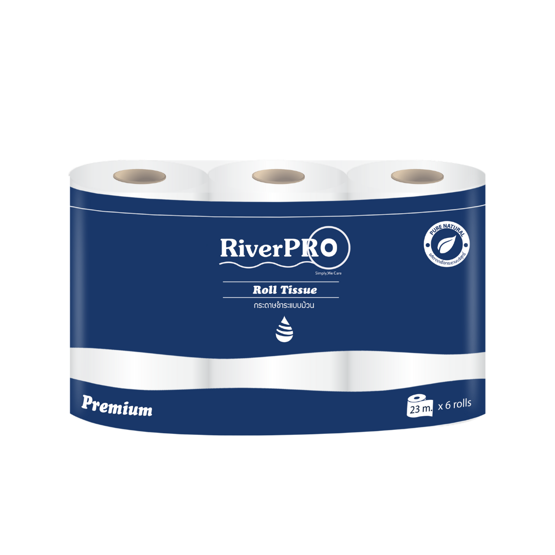 RiverPRO ริเวอร์โปร์ กระดาษชำระพรีเมี่ยม
