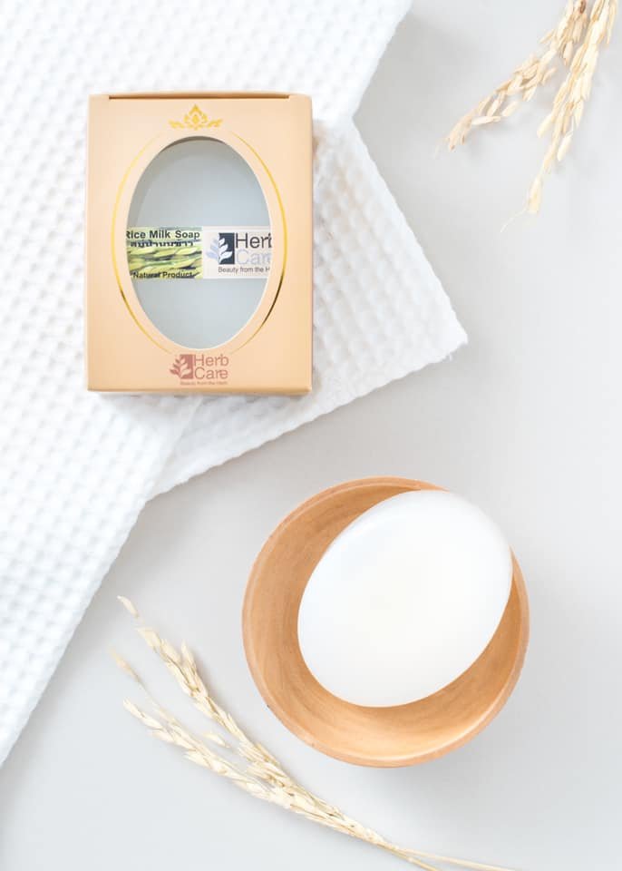 Rice Milk Soap herbcarethailand