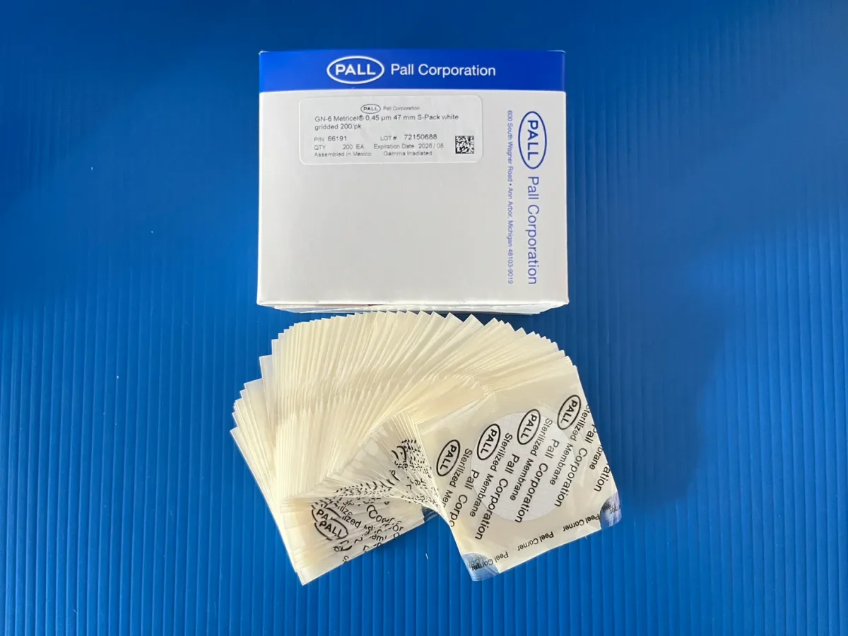 Membrane Filter Gridded,GN-6,0.45 um, 47mm,200/Box,