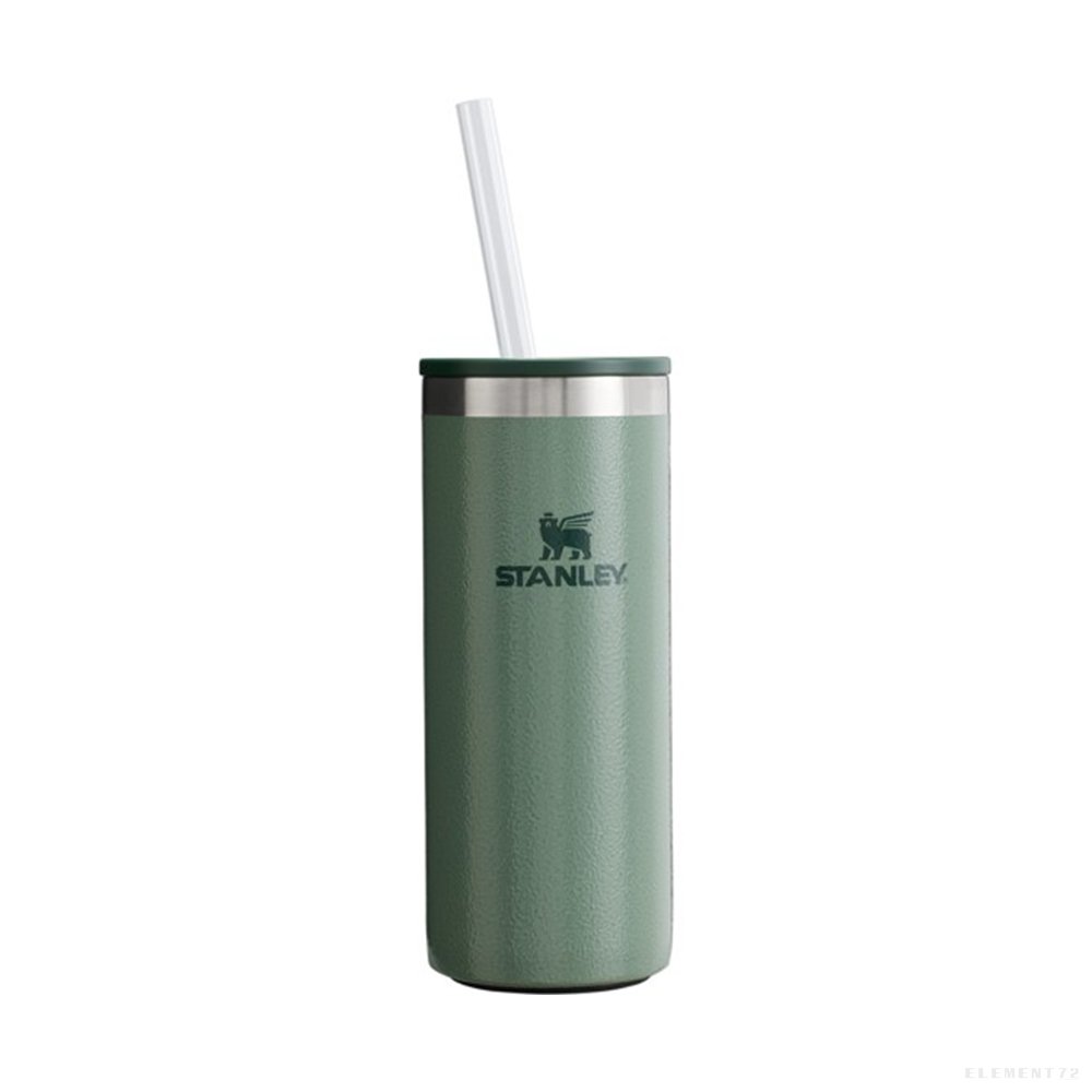 STANLEY EVERYDAY SLIM CAN COOLER 10 OZ HAMMERTONEGREEN - outdoorbotanica