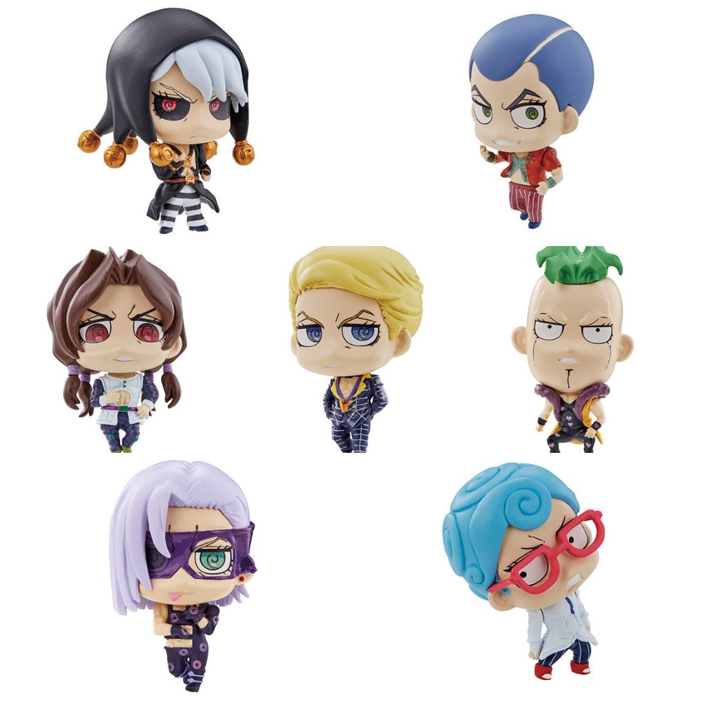 NEW] JOJO, Gashapon, Assassin Team, BANDAI, SD Figure Series
