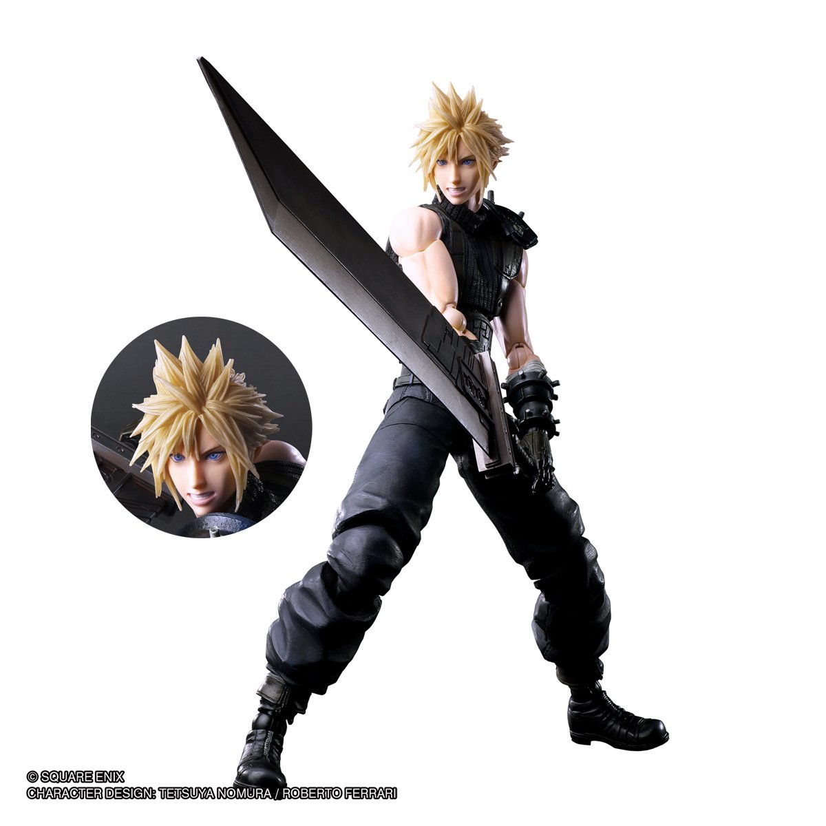 ราคา 5,900/มัดจำ 3,000][มกราคม2568] Cloud Strife, Play Arts Kai