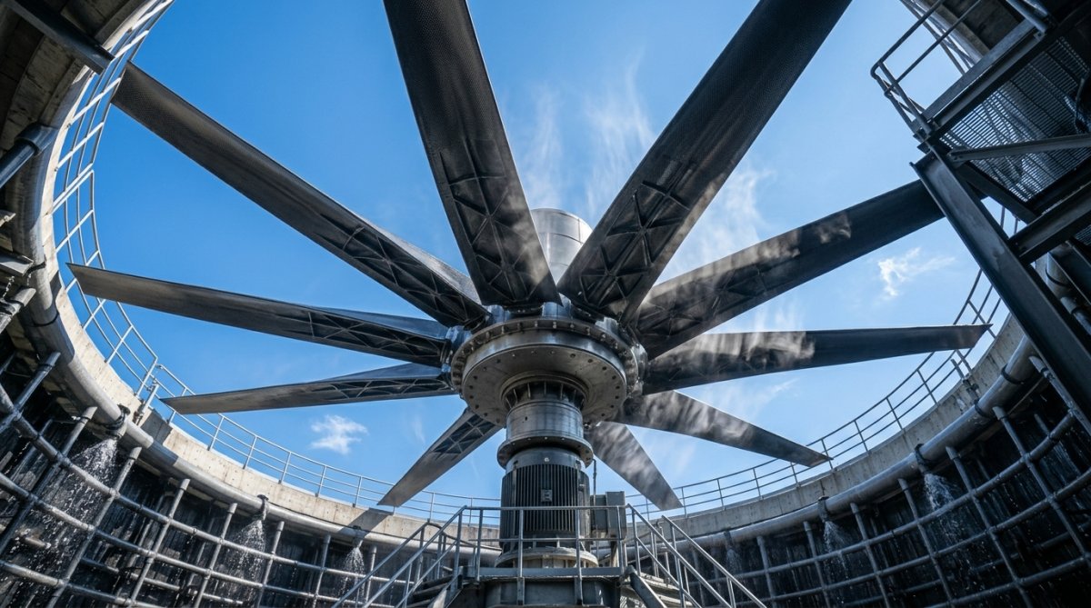 Cooling Tower Fans: Blade Engineering and Airflow Optimization