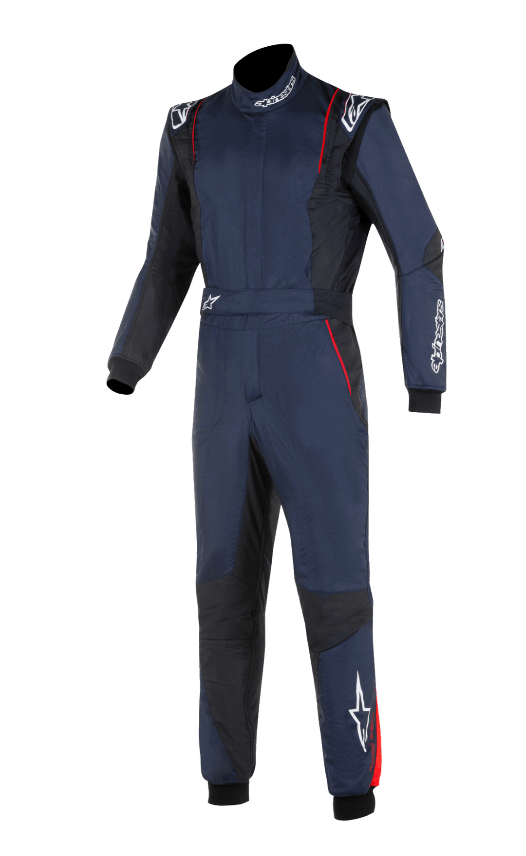 ALPINESTARS GP TECH V4 SUIT - (Blue Navy Black Red)
