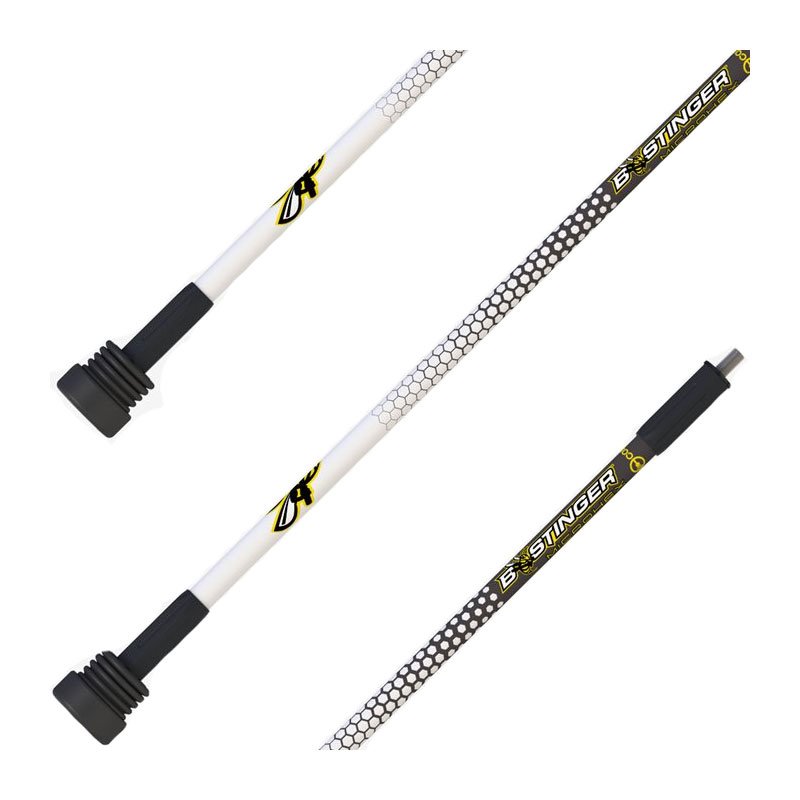 Stabilisateur De Chasse Bee Stinger MicroHex 6 Pouces - Noir Mat, Neuf Pour Arc à Poulies