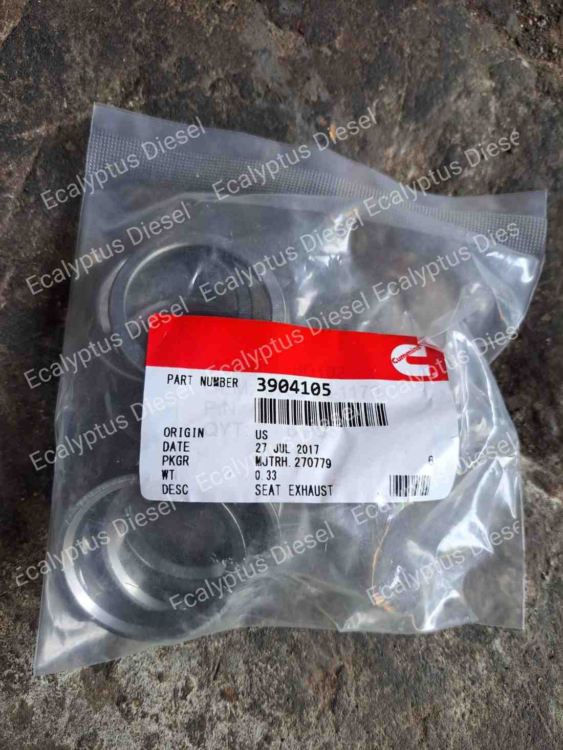 SITTING EXHAUST CUMMINS 4BT 3904105