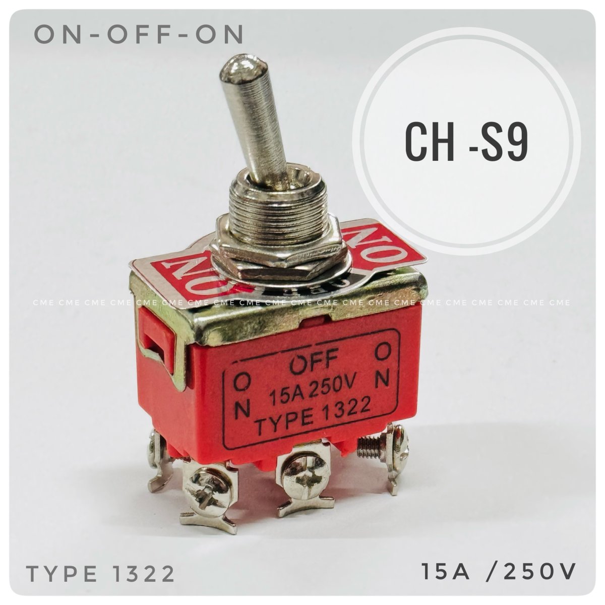 สวิตช์โยก 3 ทาง (ON-OFF-ON Toggle Switch) อะไหล่ไฟฟ้า