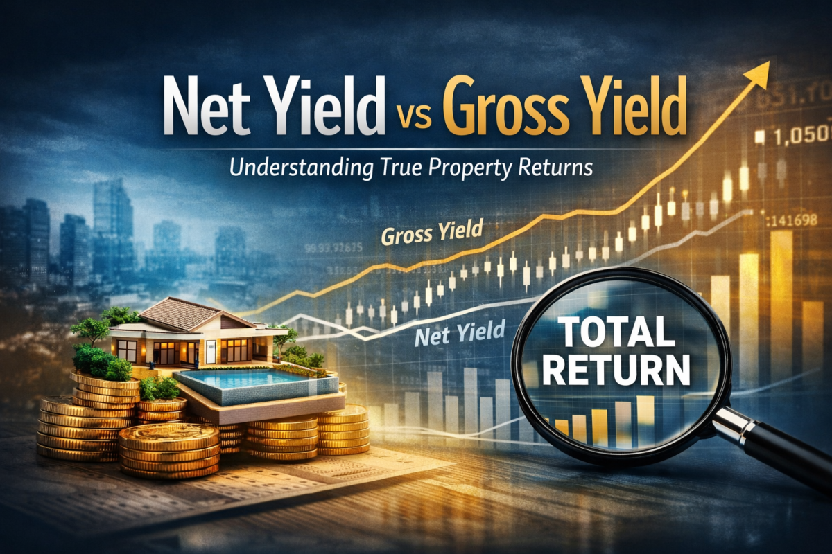 Net Yield vs Gross Yield: วิเคราะห์ผลตอบแทนอสังหาฯ ไทย 2026
