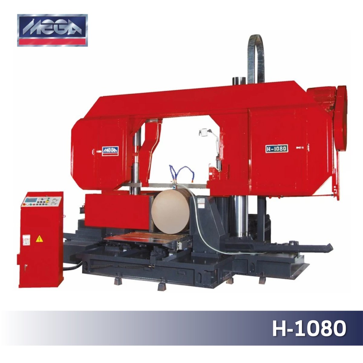 H-1080 - Semi-Auto Band Saw Machine