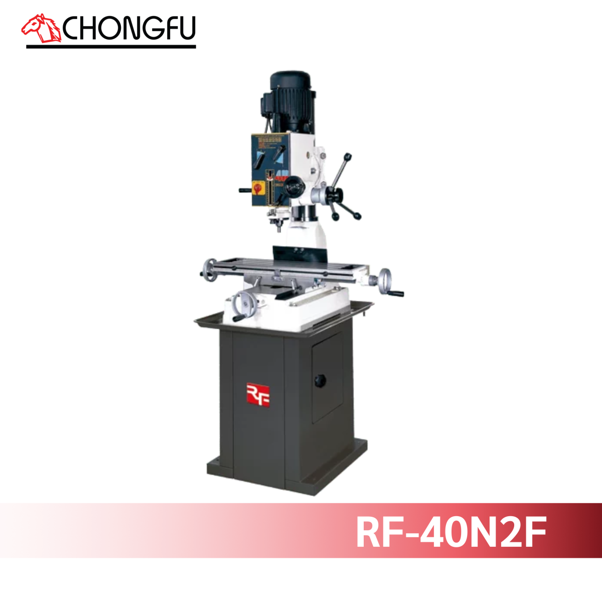 RF-40N2F Gear Type Drill & Mill Machine