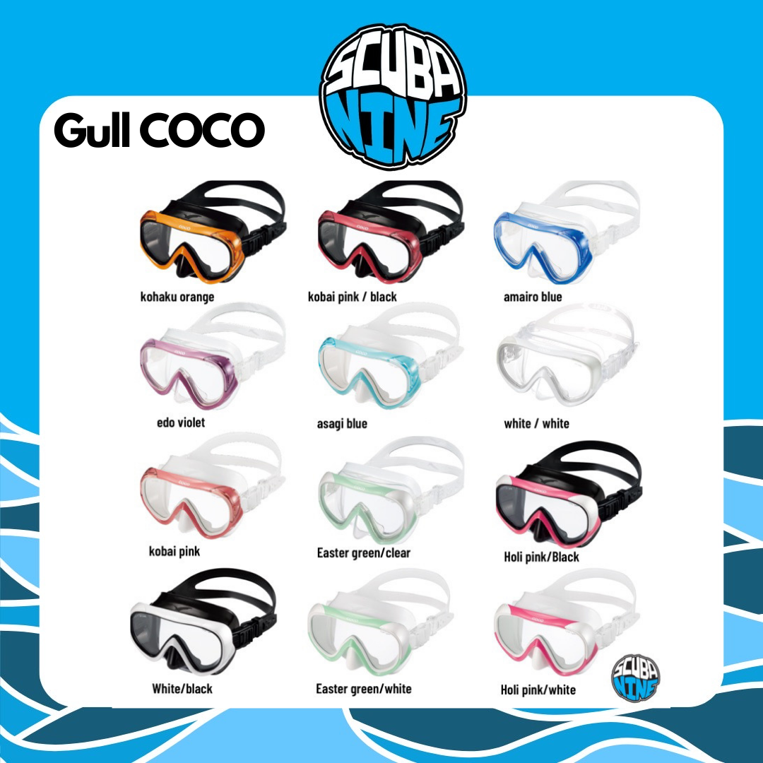 Coco Mask Color Sample GULL COCO Mask