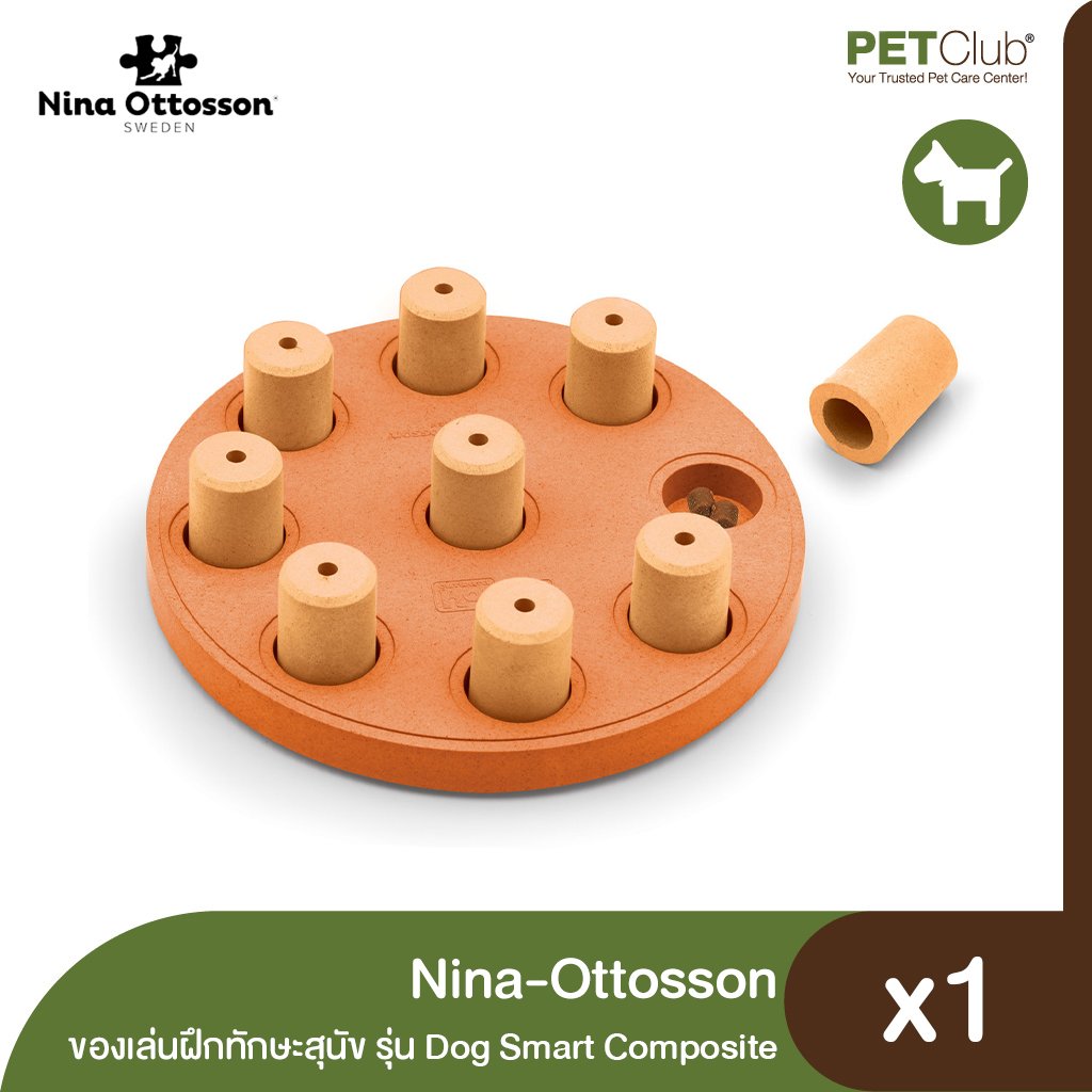 Nina-Ottosson Dog Interactive Toy - Challenge Slider - petclub