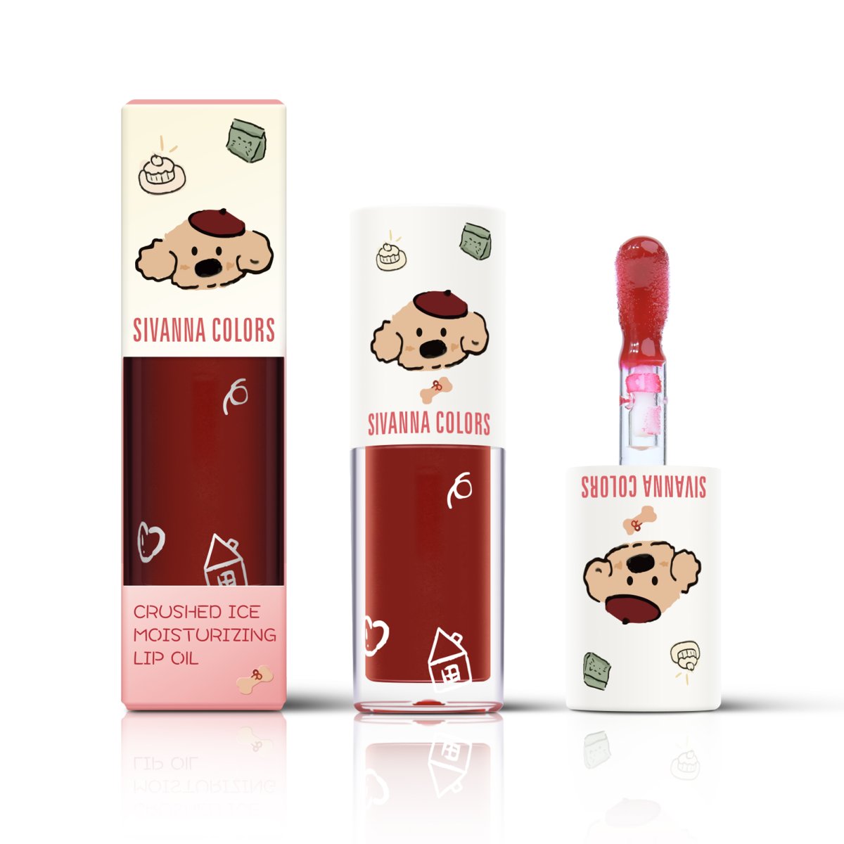 SIVANNA COLORS CRUSHED ICE MOISTURIZING LIP OIL