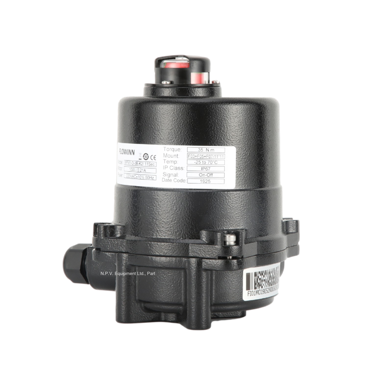 Flowinn - Electric Actuator EOM-Series 220VAC