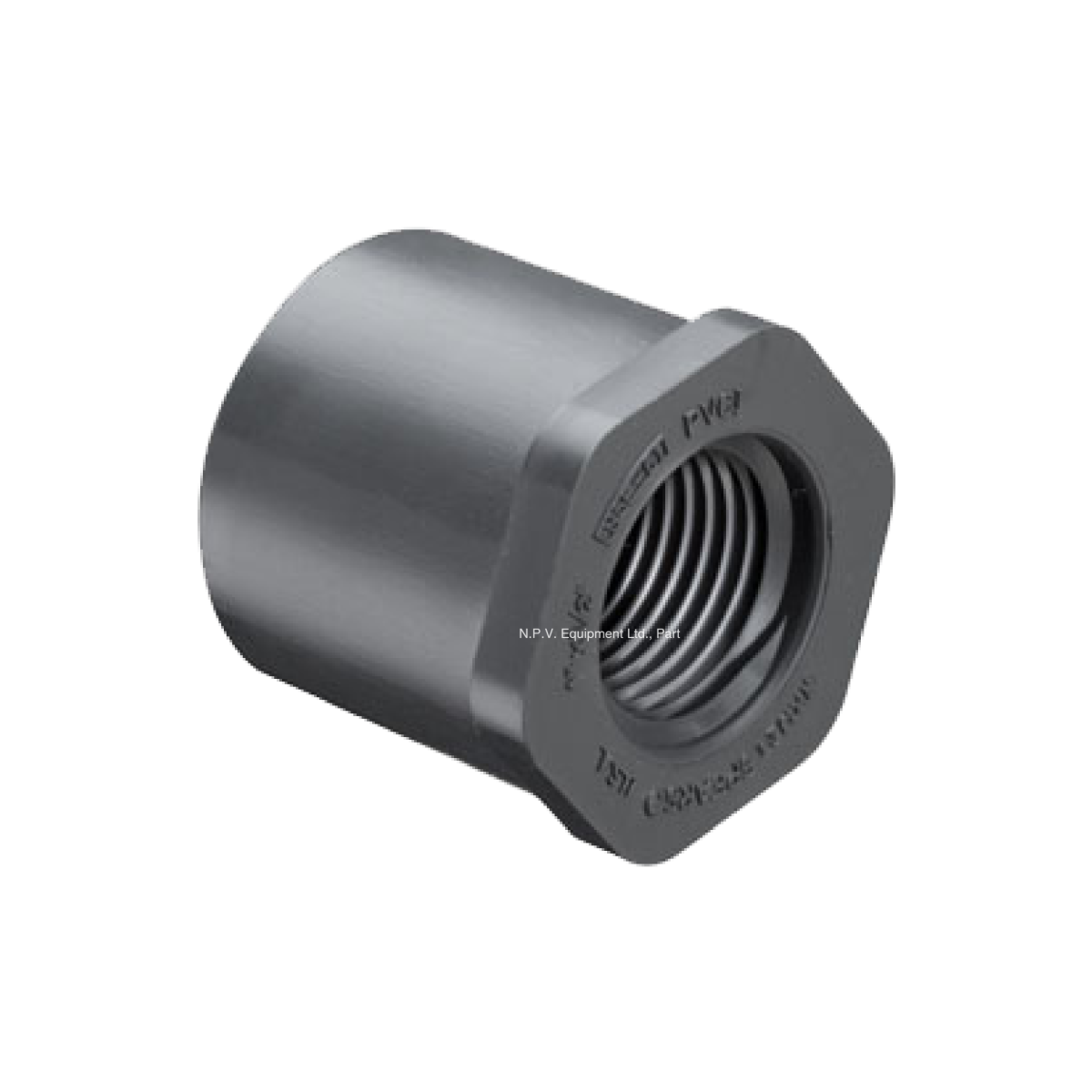 SPEARS - UPVC SCH80 Reducer Bushing Flush Style (Spigot x Fipt)