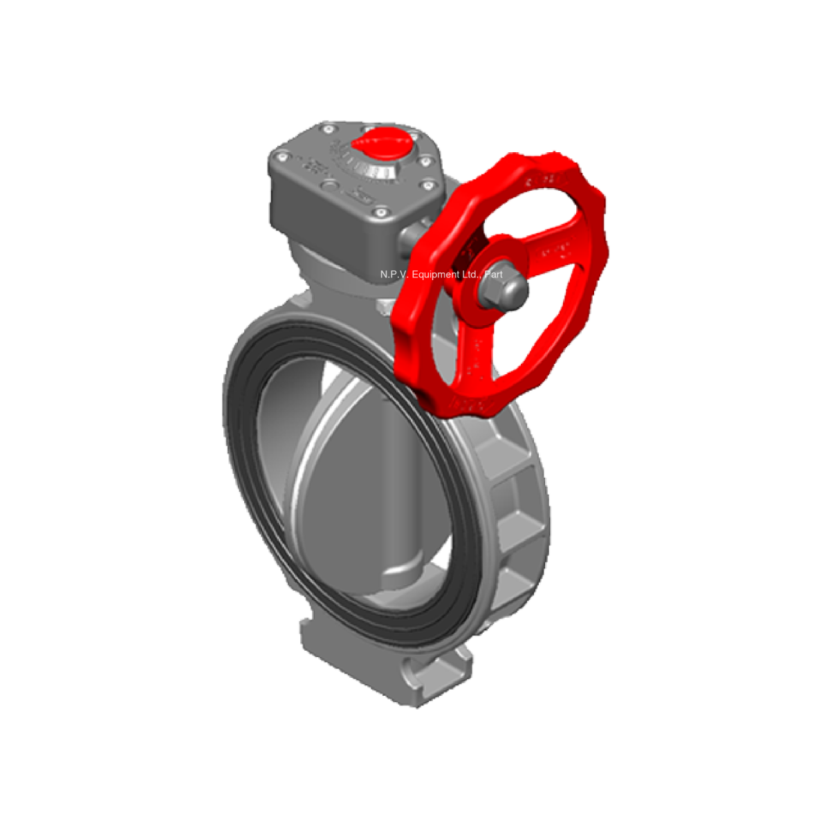 SPEARS UPVC Wafer Butterfly Valve Gear Operate spears-upvc-wafer-butterfly-valve-gear-operate