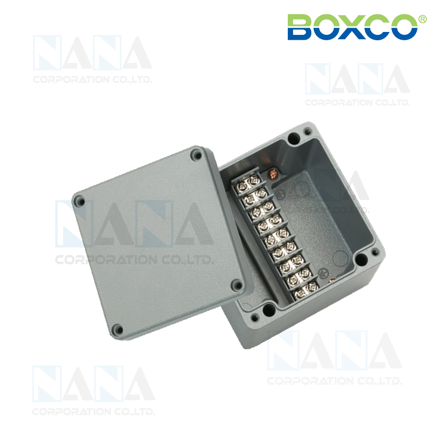 BC-AL-9P BOXCO Aluminium Terminal Block Boxes กล่องอลูมิเนียมกันน้ำ