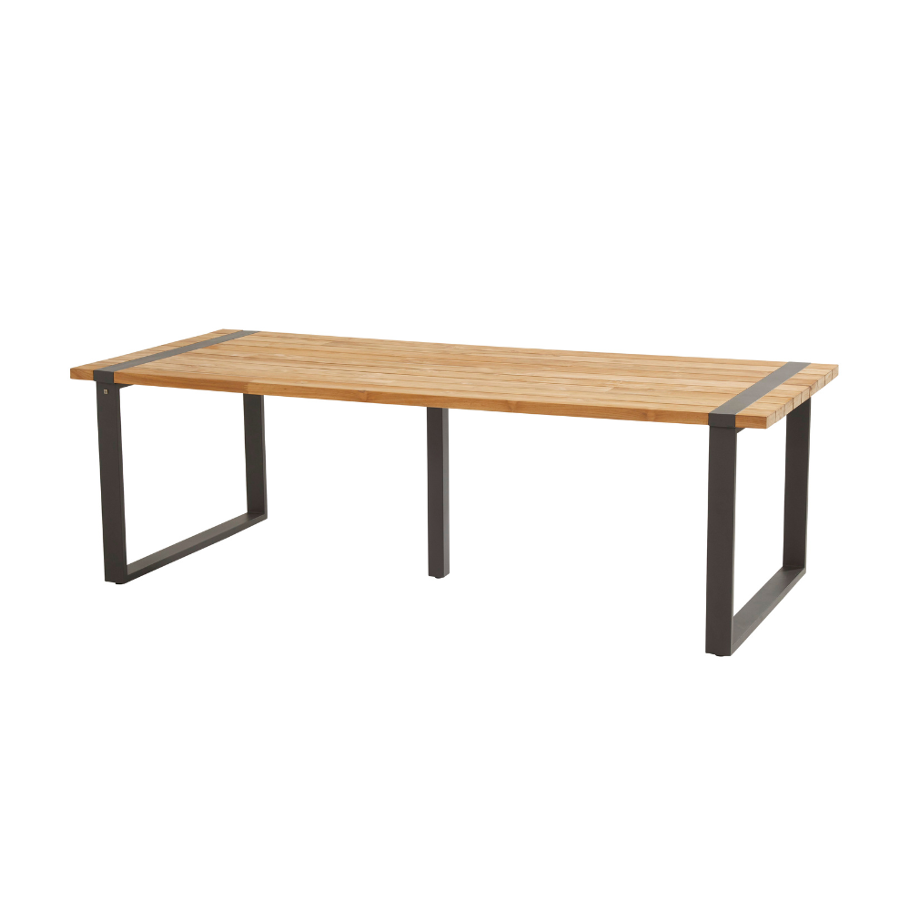 ALTO DINING TABLE TEAK TOP M S Natural Design outdoorfurniturethailand
