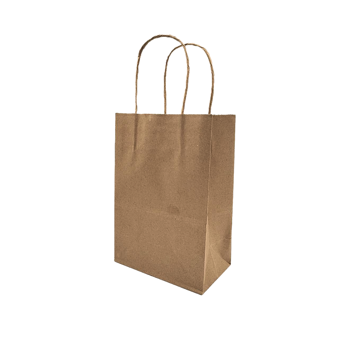 Kraft Paper bag with Handle KI 150 Gsm