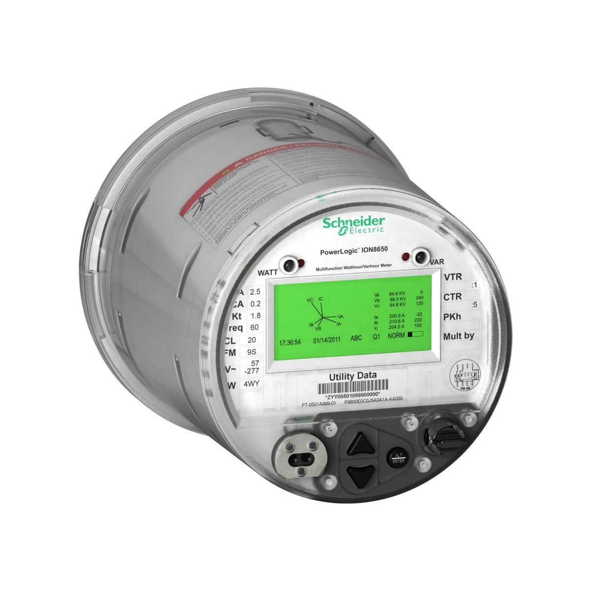 Ion8650 PowerLogic™ ION8650 Advanced Utility Meters