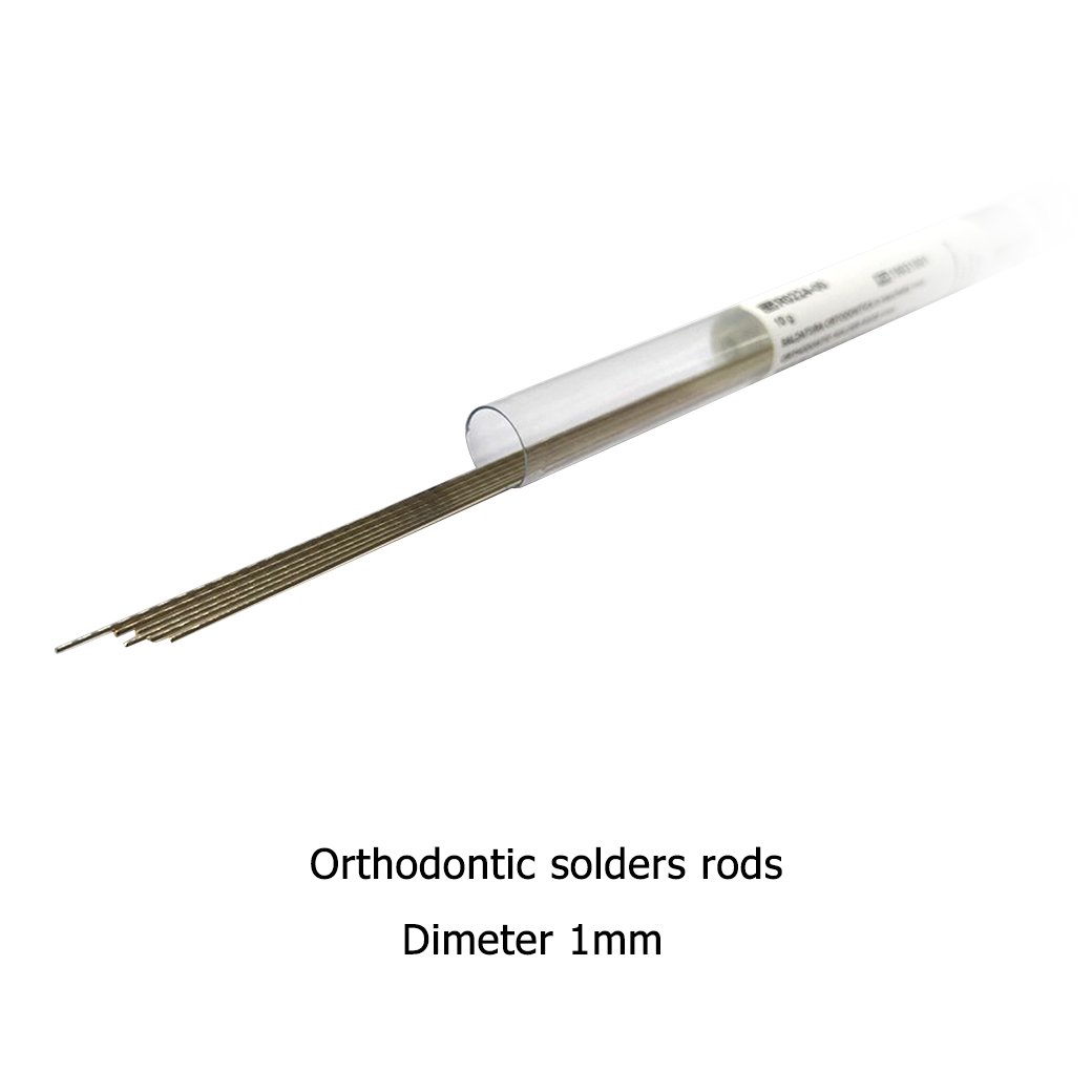 Dental Rods R0224-00 ORTHODONTIC SOLDERS Rods, 1 mm in diameter