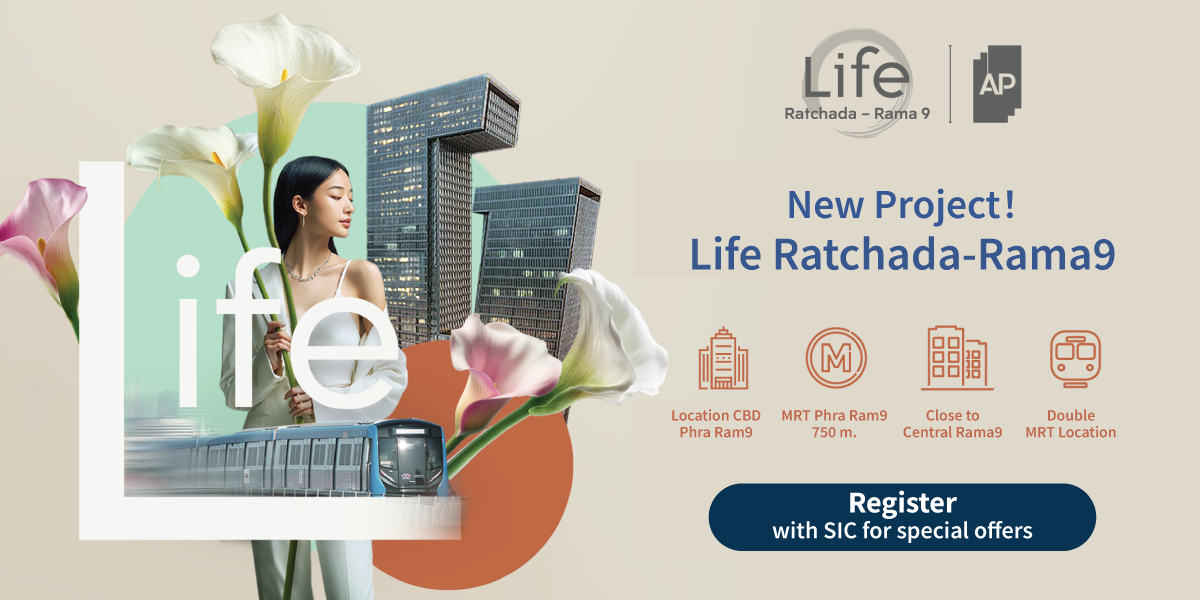 曼谷熱銷建案強勢登場！AP Thailand 2026｜LIFE Ratchada – Rama 9