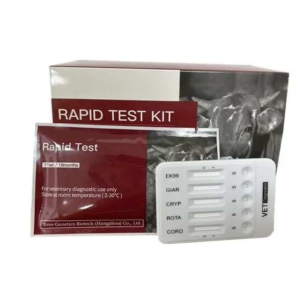 2 Accudoctor 2-in-1 Giardien + Parvovirose Schnelltest für Hunde - Giardia Parvo Test