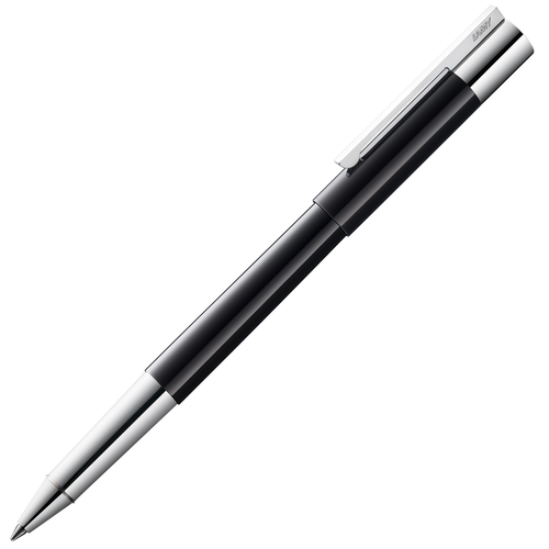 Lamy Kugelschreiber Scala 279 – Pianoblack, Inkl. Laser-Gravur, Großraummine M16 Schwarz