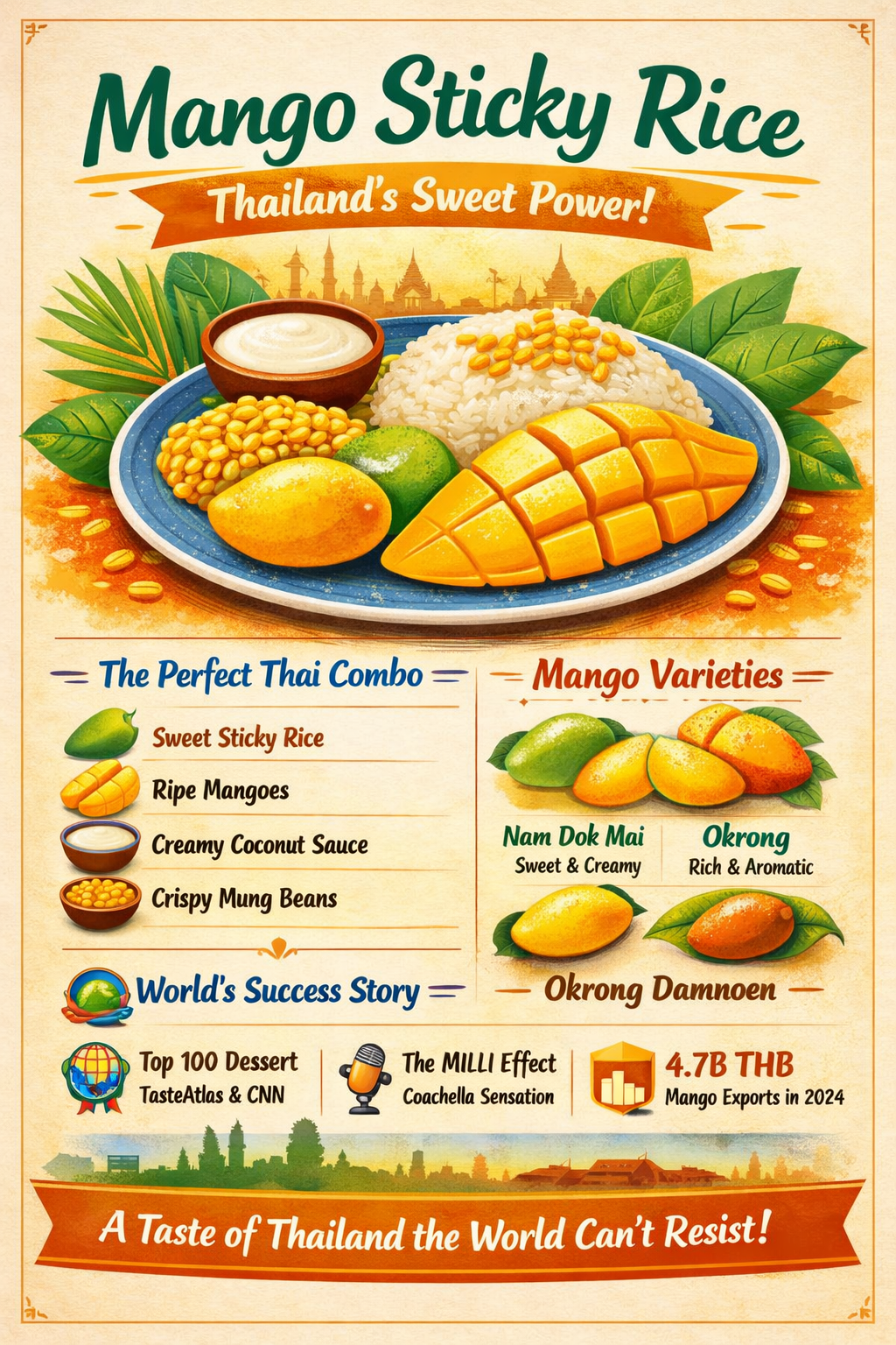 Mango Sticky Rice Thailand’s Sweet Soft Power Worldwide